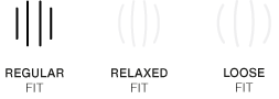 Fit guide icons