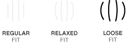 Fit guide icons