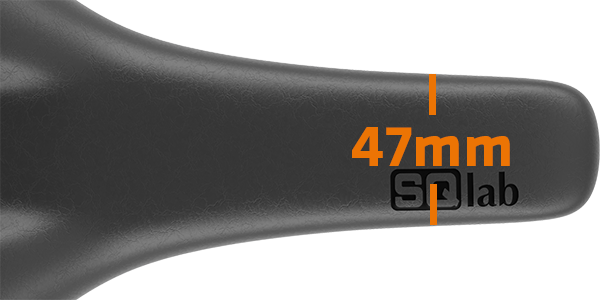 Trekking saddle 602 M-D active 2.1 | for maximum relief | SQlab