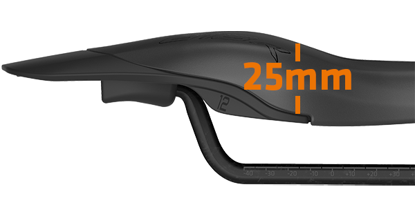 Triathlon saddle 613 R | ergonomics & performance | SQlab
