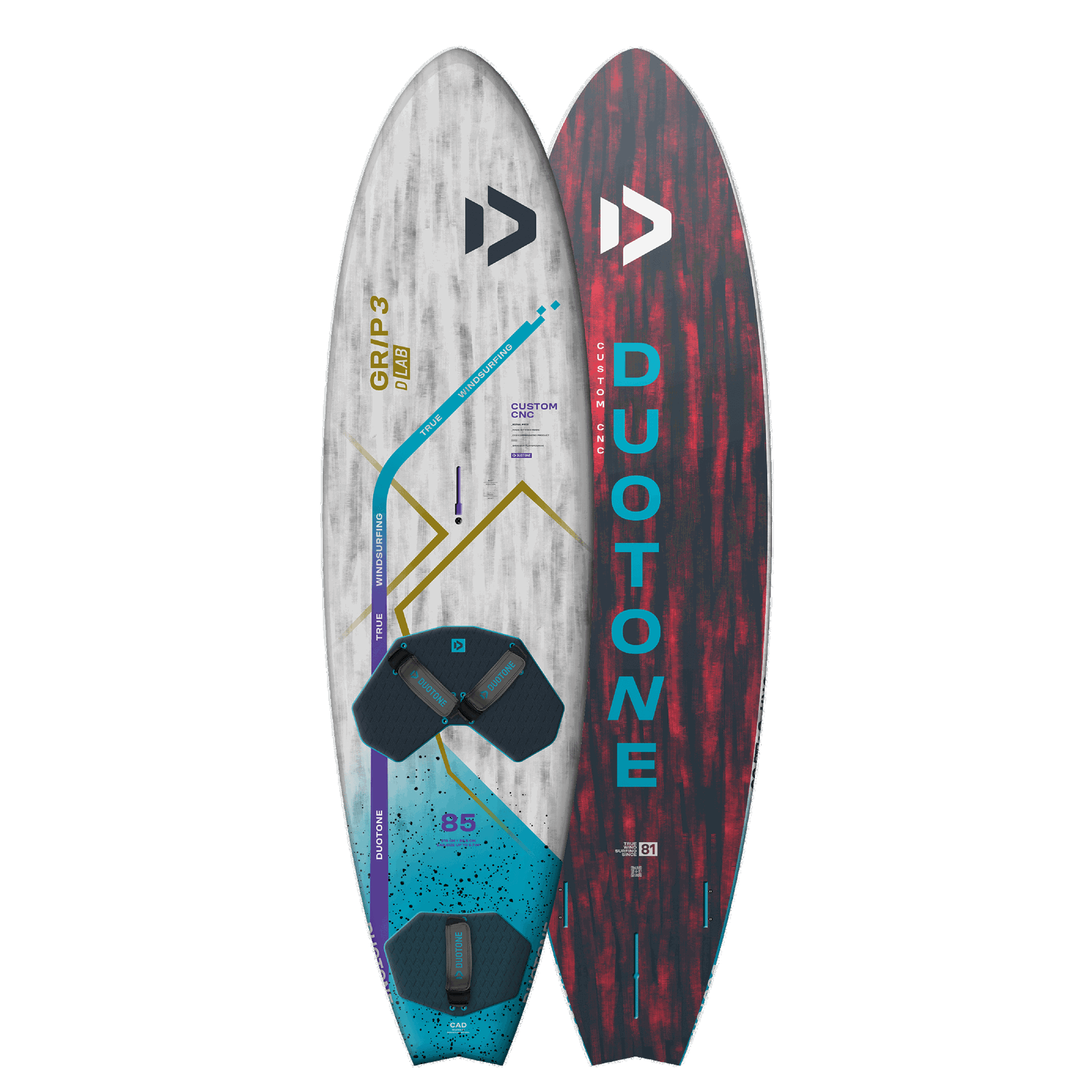GRIP 3 D/LAB 2024 ᐅ fully dedicated thruster high-end wave board