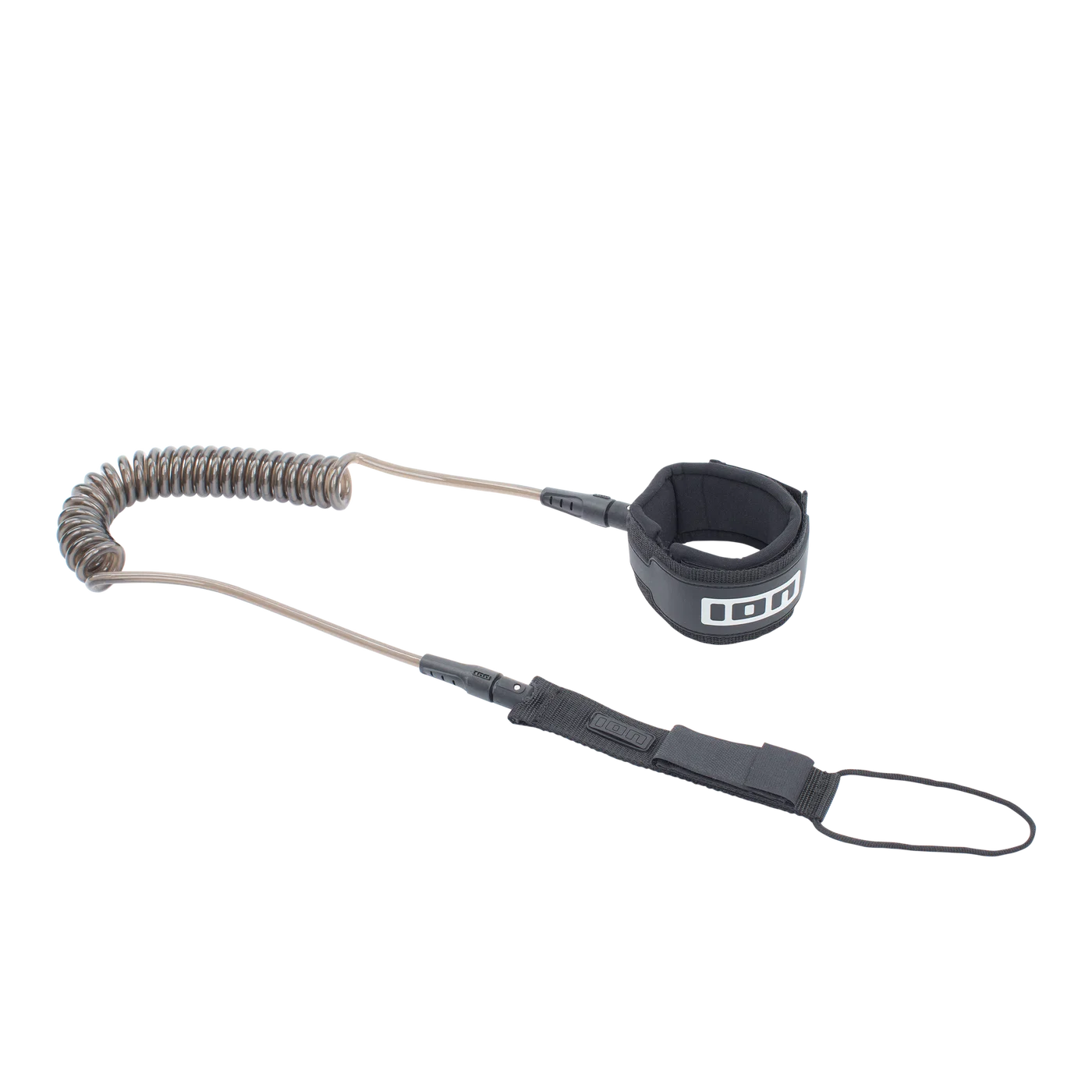Wing / SUP Leash Core Coiled Ankle — Black