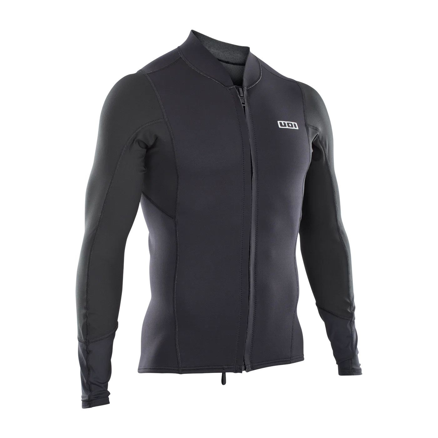 Neo Zip Top 2/1 Longsleeve Men — Black