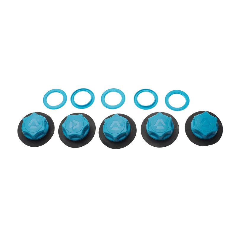 DTSP Air Port Valve II+cap+secr.(SS20-onw)(5pcs) 2027 C89:turquoise