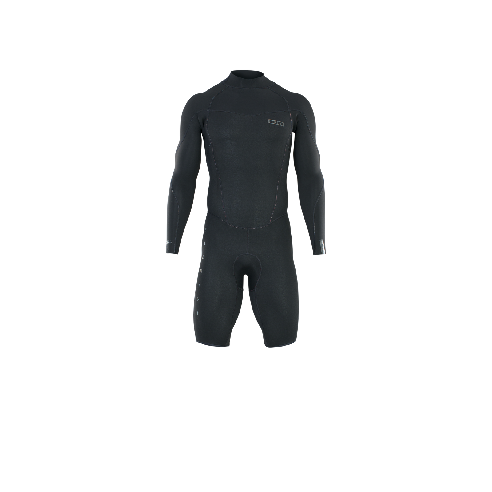 Men Wetsuit Element 2/2 Shorty Longsleeve Back Zip | ION Water