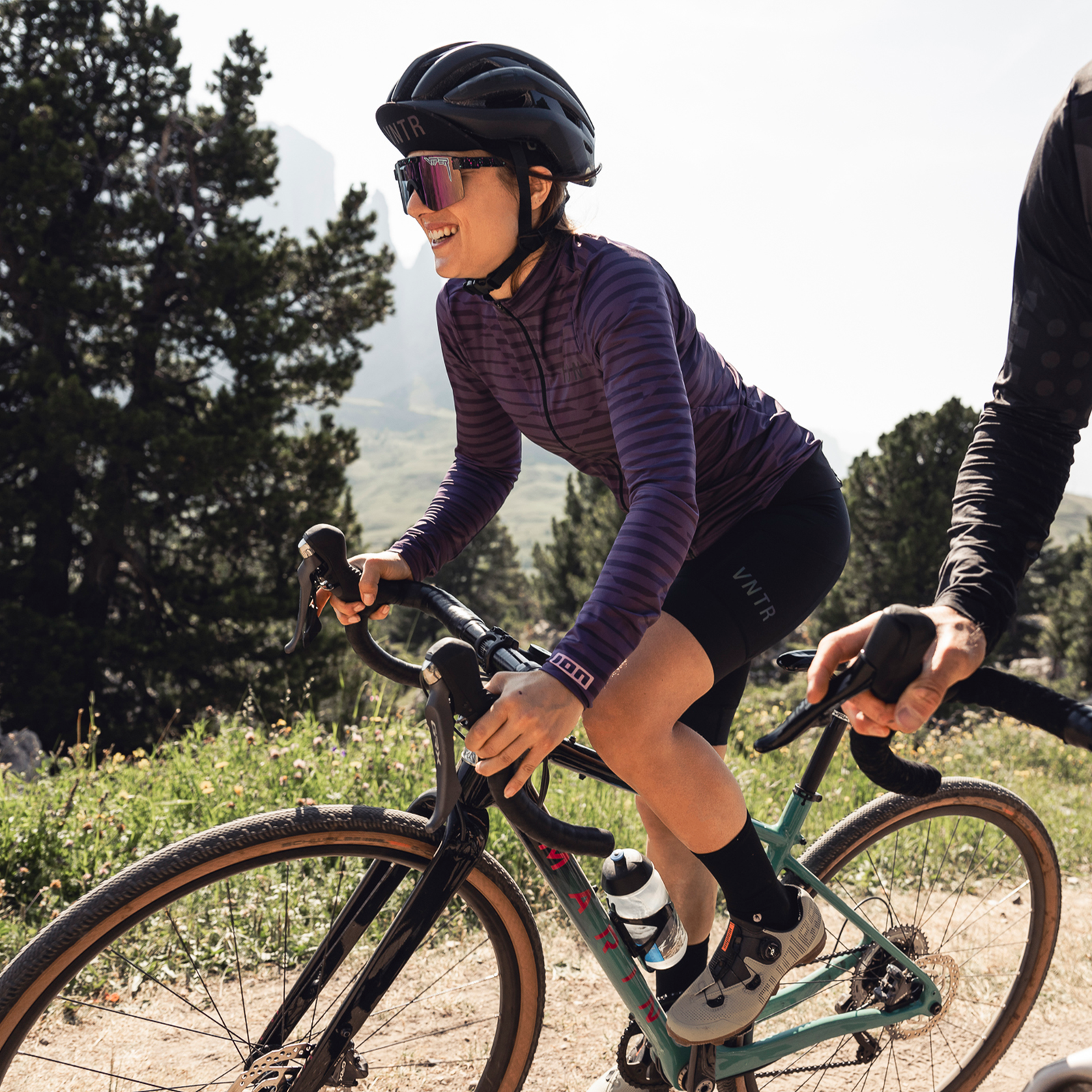 Gravel Jersey VNTR Amp Langarm Damen online kaufen | MTB Bekleidung | ION  Shop