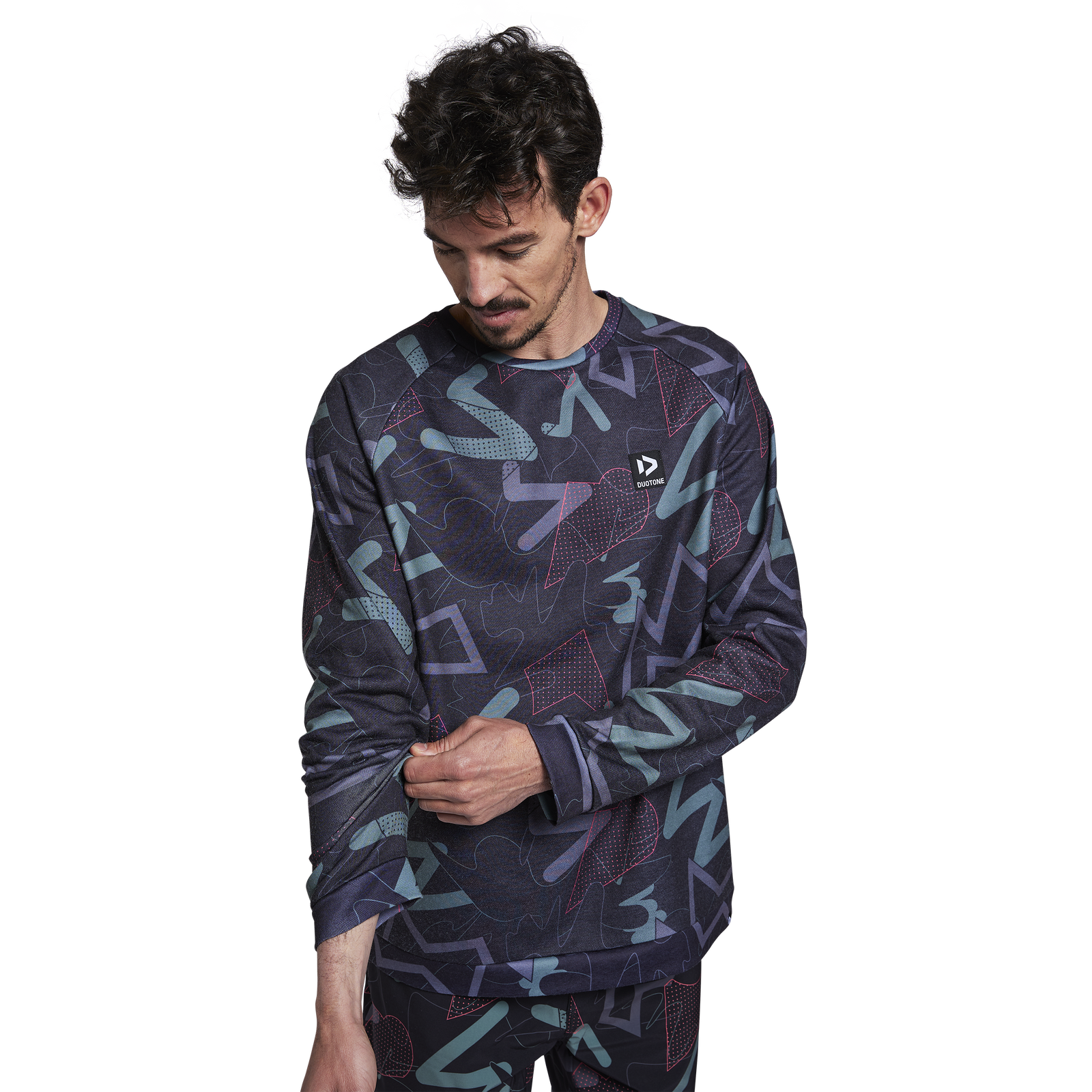 新品MARK&LONA Vector Faded Crew Sweater Seamless 3D Knit Crewneck Sweater | FINTA V1.Y8.02 | AlphaTauri