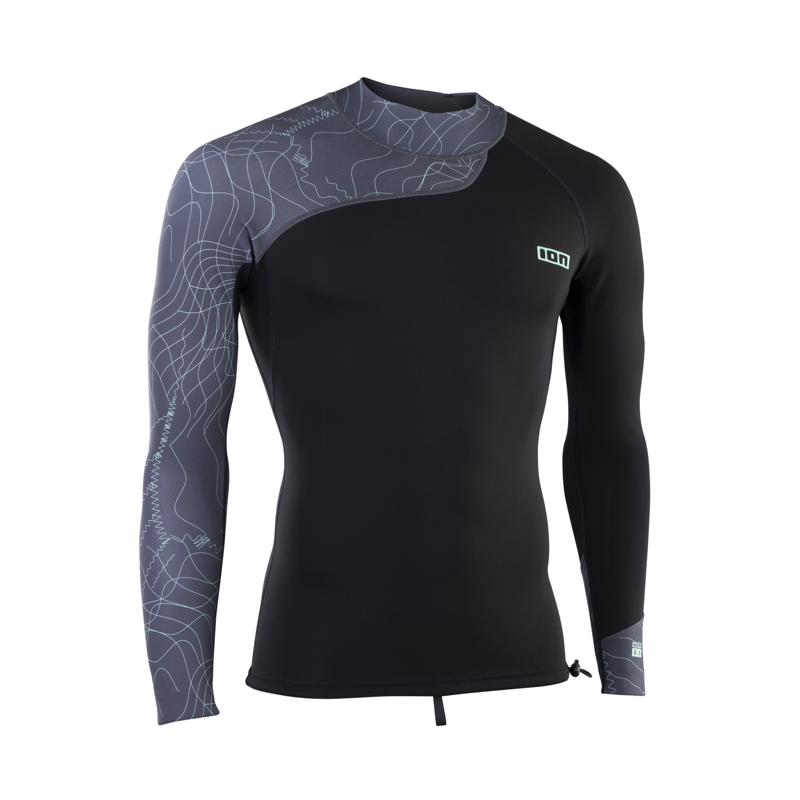 ION Neo Top 0.5 Long Sleeve 2026 — Distorted Grey