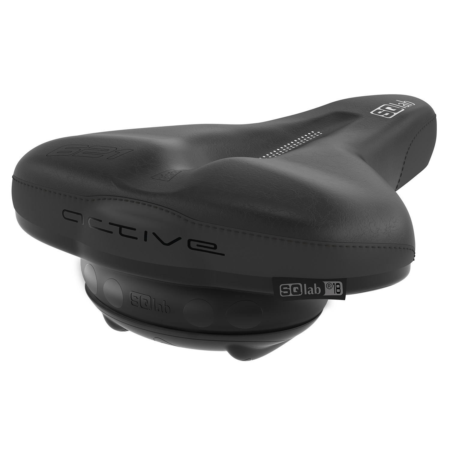 Citybike saddle 621 active 2.1 | comfortable & extra wide | SQlab