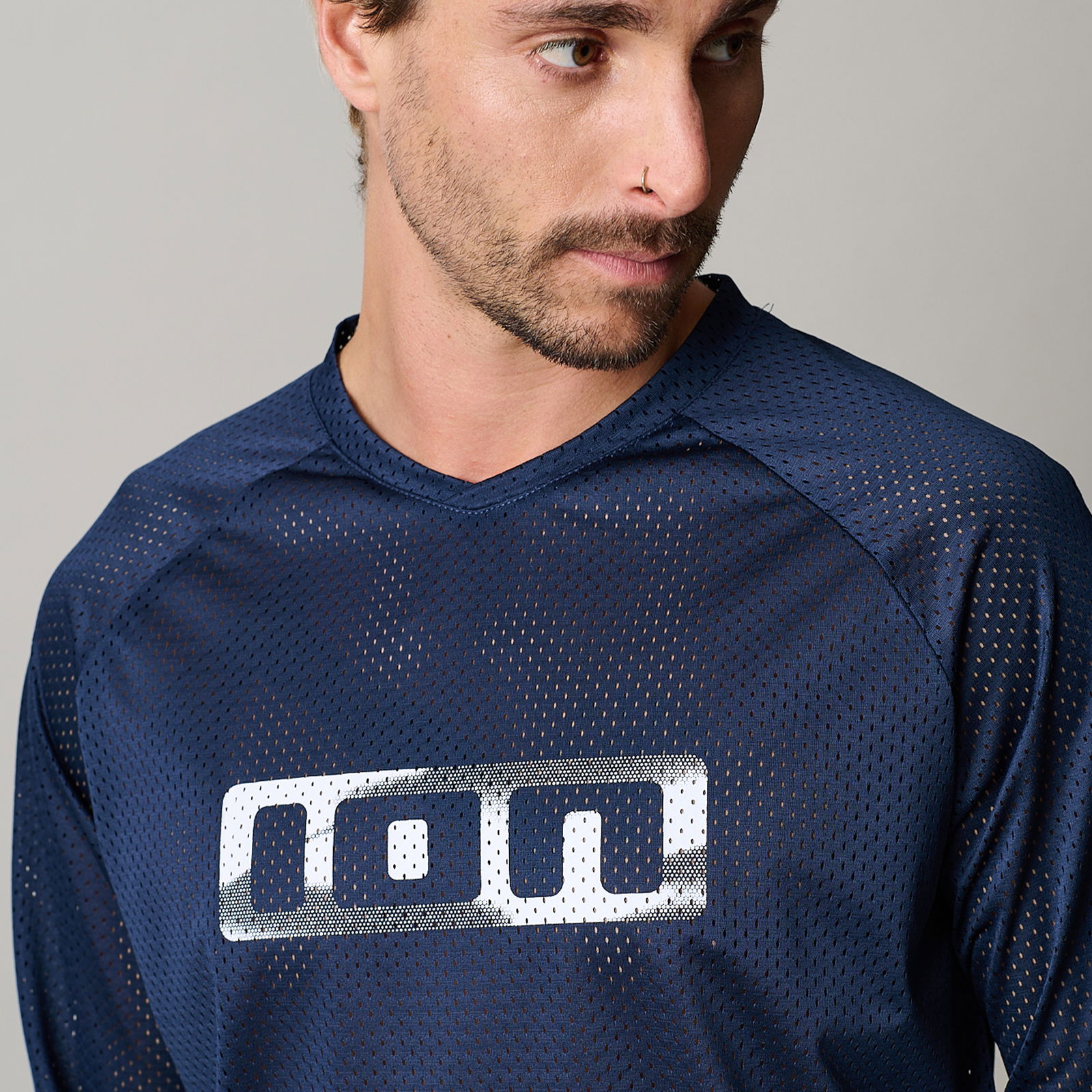 【IONSEOUL】Restart Pigment Long Sleeve T-Shirt 4JH584 Buy Logo long-sleeved MTB jersey for men & women online