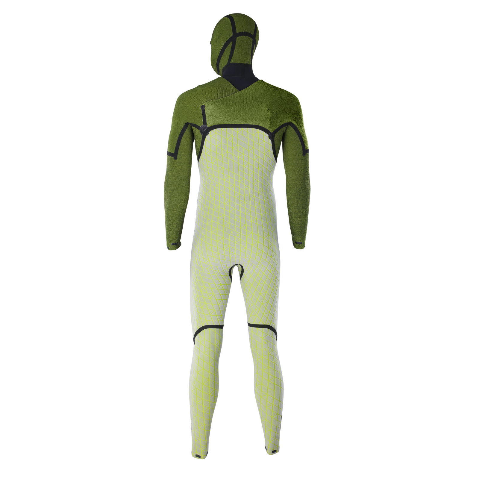 ION Wetsuit Men Seek Select 5.5/4.5 Hood Front Zip