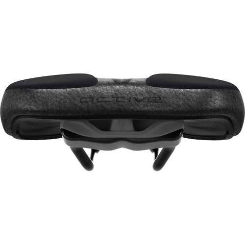 SQlab 6OX Infinergy ERGOWAVE active 2.1 Sattel, Rückansicht mit Active-System und Streben