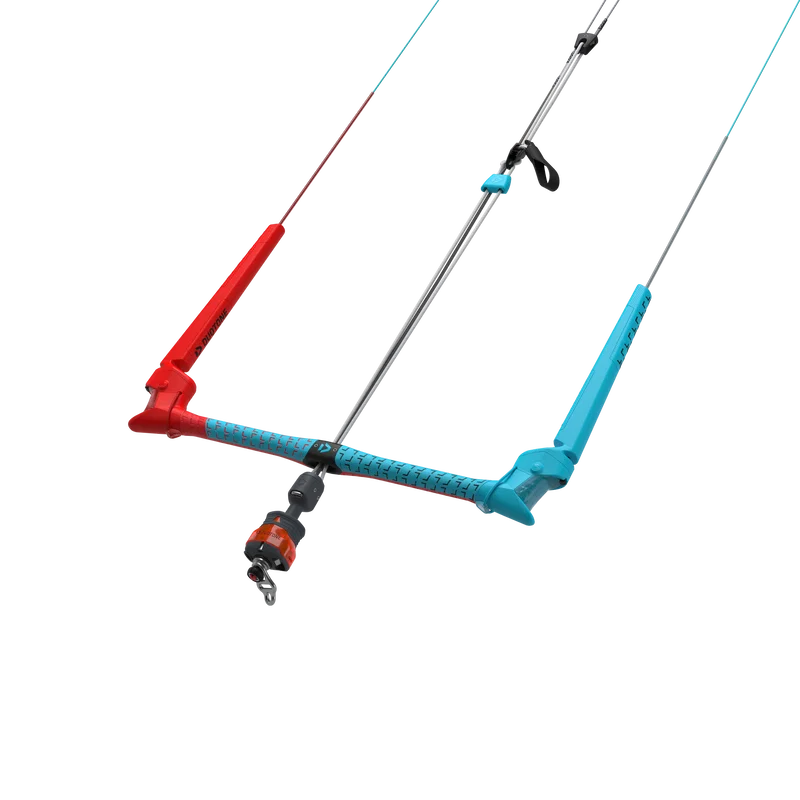 Duotone Kite Bar Trust Quad Control 2026 C54:turquoise/red