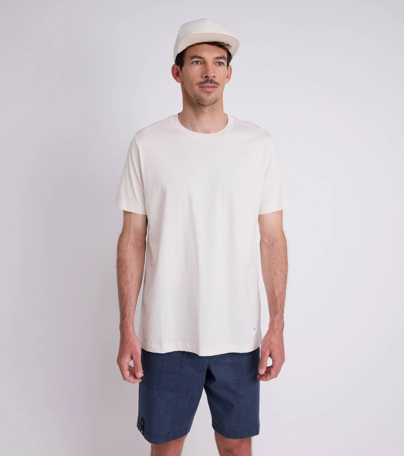T-Shirt Concept Blue — Undyed cotton