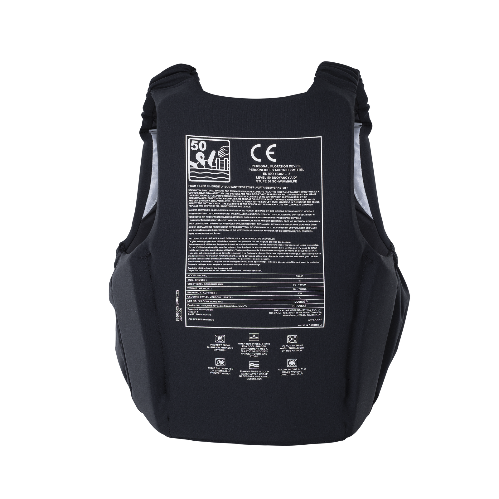 Booster X Vest Side Zip | ION Water