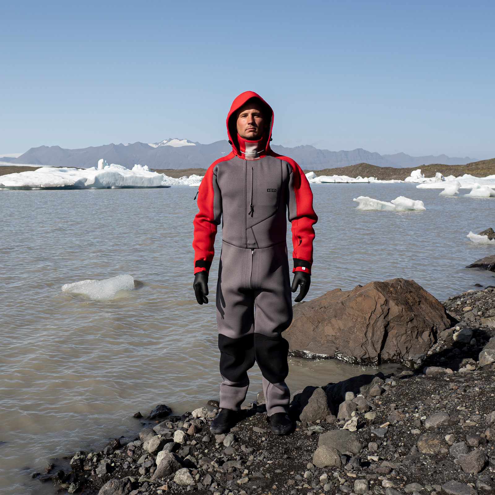 Men Drysuit Fuse 4/3 Back Zip | ION Water