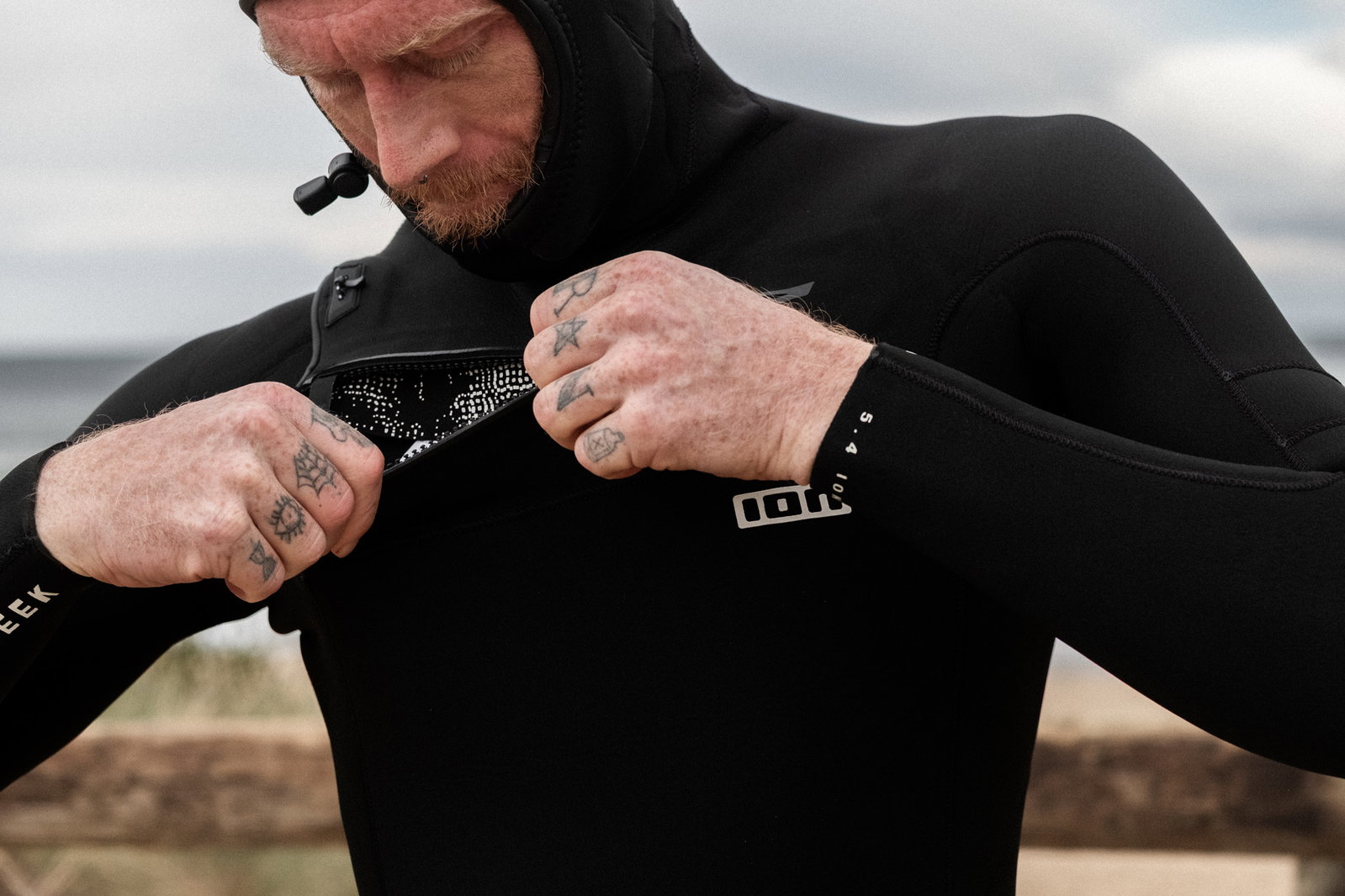 Wetsuit Men Seek Core 5/4 Hood Front Zip | ION Water