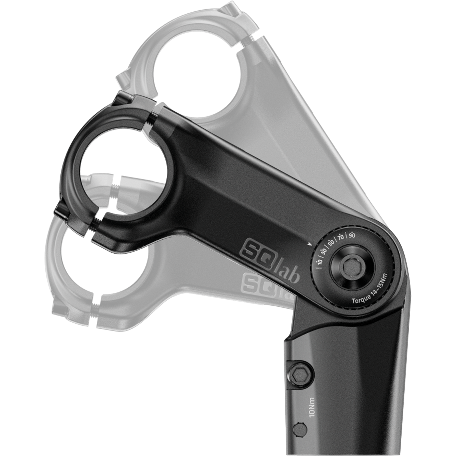 Adjustable bike stem 821 3.0 | ergonomic & flexible | SQlab