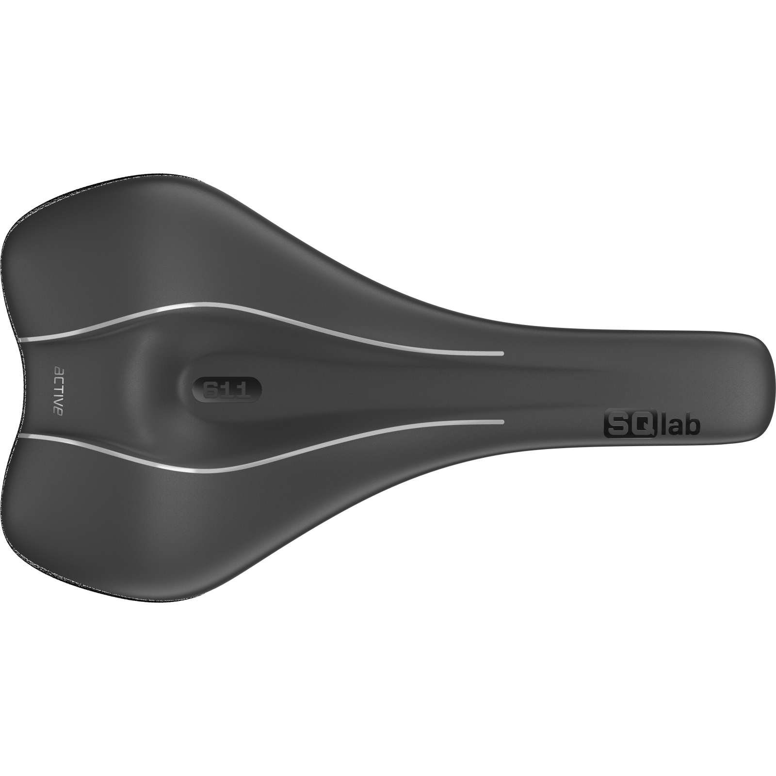 MTB trail saddle 611 active 2.1 Carbon | ergonomic & light | SQlab