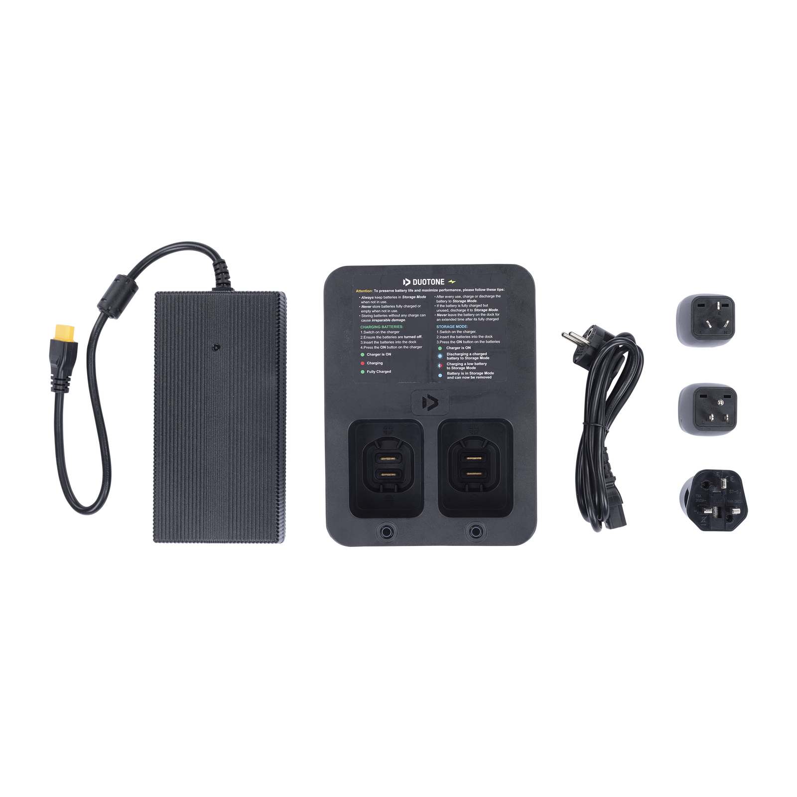 Duotone E-Foil Battery Charger Set 2026