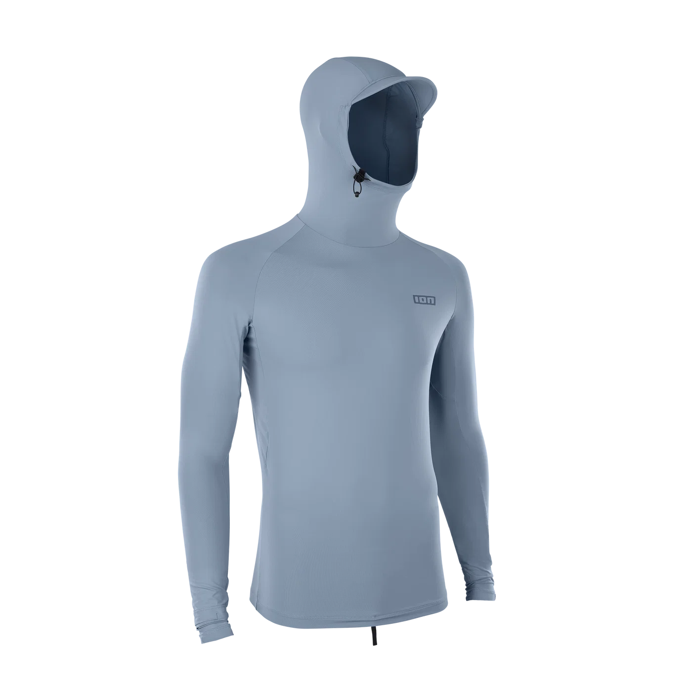 Rashguard Sun Pro LS men — Silver green