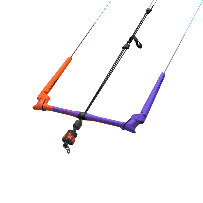 Duotone Kite Bar Trust Quad Control 2027 C78:purple/bright-orange
