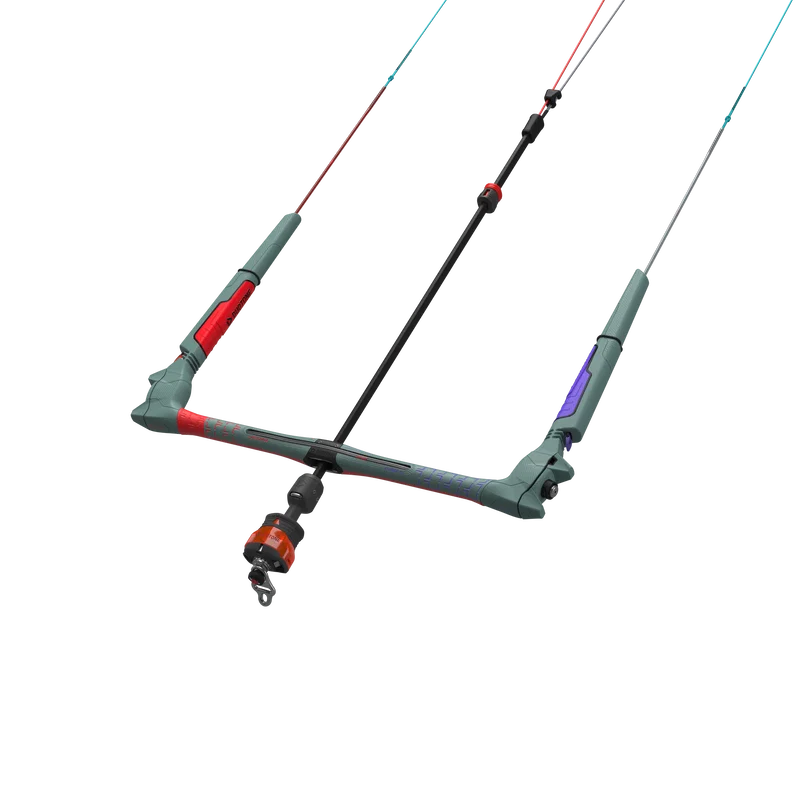 Duotone Kite Bar Click Quad Control 2027 C80:off-green/red