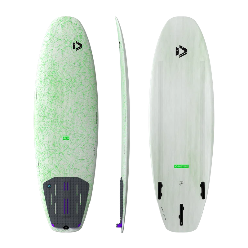 Duotone Kite Deska Kite Surf Whip SLS 2027 C62:lime-green/white