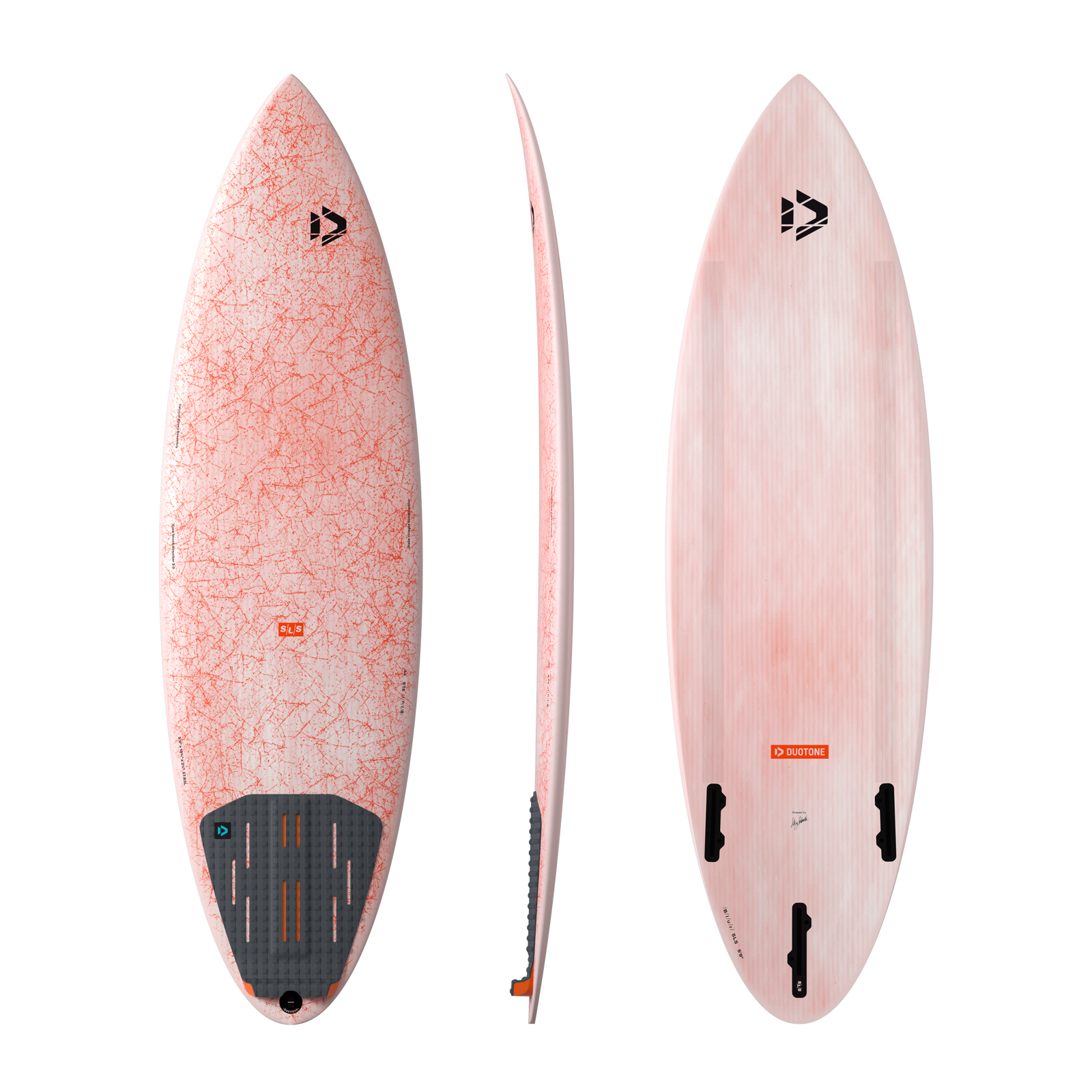 Duotone Kite Deska Kite Surf Blur SLS 2027 C63:orange/white
