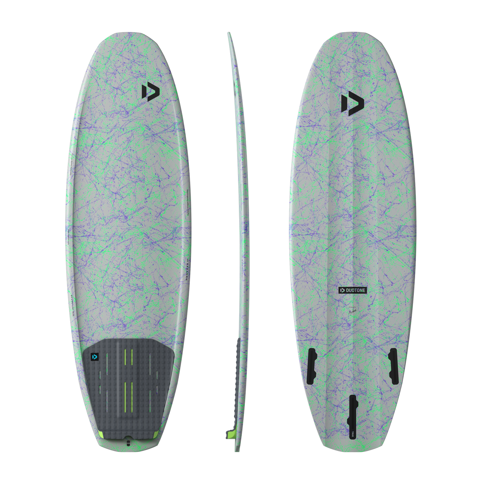 Duotone Kite Deska Kite Surf Provoke 2027 C61:black/grey