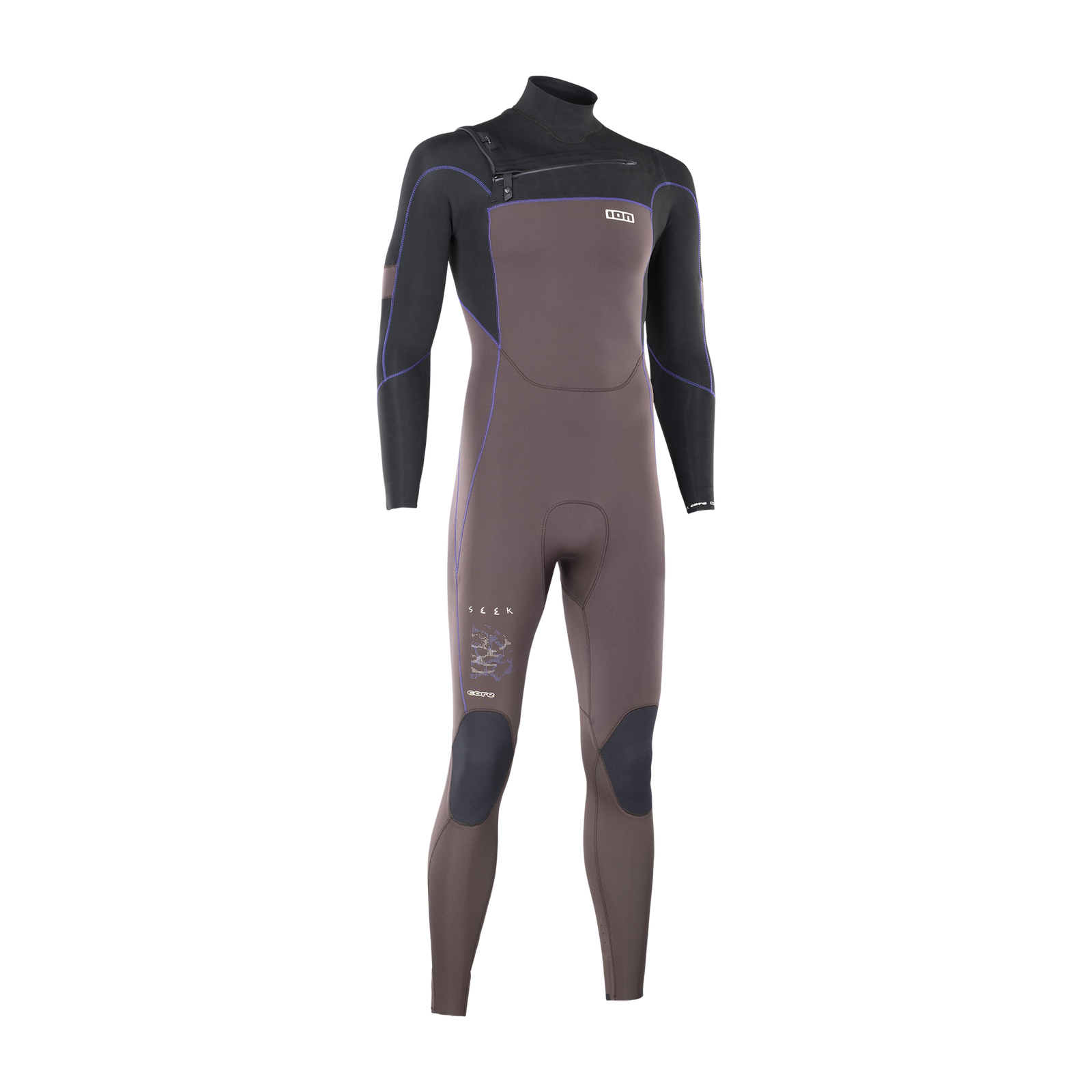 Ion Pianka Seek Core 3/2 Front Zip men 2027 816 seal-brown