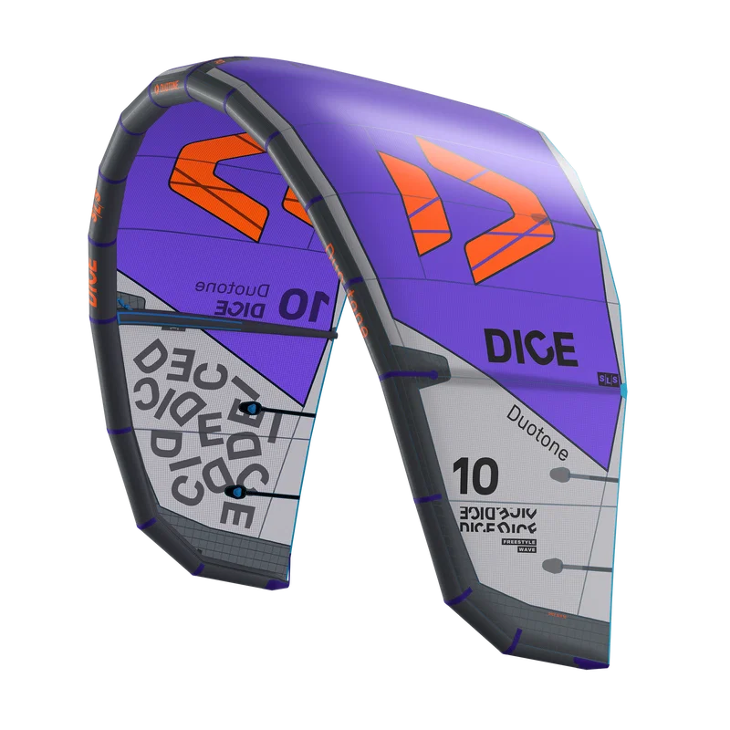Duotone Kite Latawiec Dice SLS 2027 C01:gray/purple