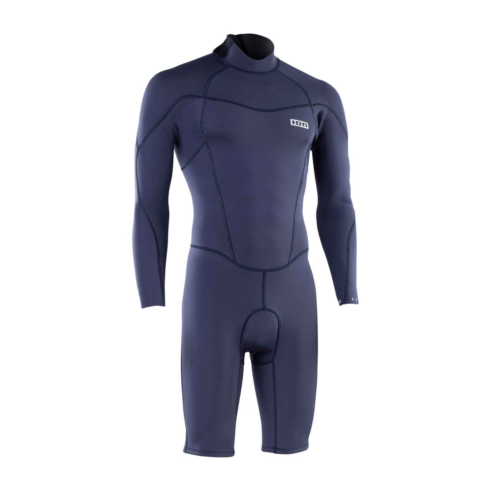 Ion Pianka Element 2/2 Shorty LS Back Zip men 2026 732 blue-nights